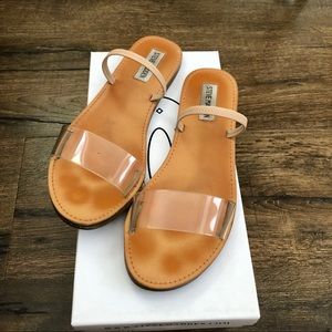 dasha clear slide sandals
